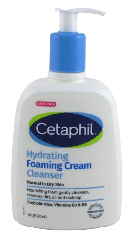 Cetaphil Hydrating Foaming Cream Cleanser 16oz Normal/Dry