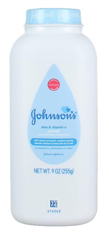 Johnsons Baby Powder Aloe & Vitamin-E 9oz