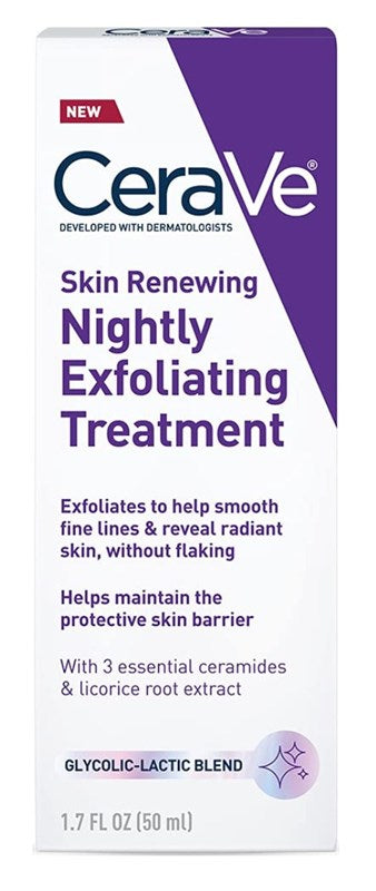 Cerave Skin Renewing Nightly Exfoliating Treatment 1.7oz