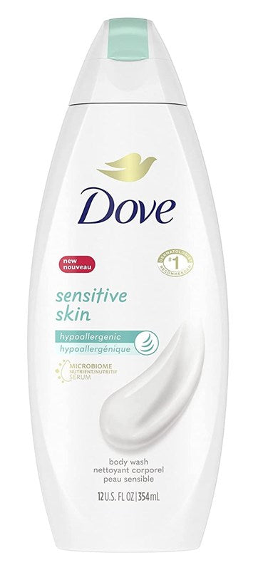 Dove Body Wash 12oz Sensitive Skin Hypoallergenic