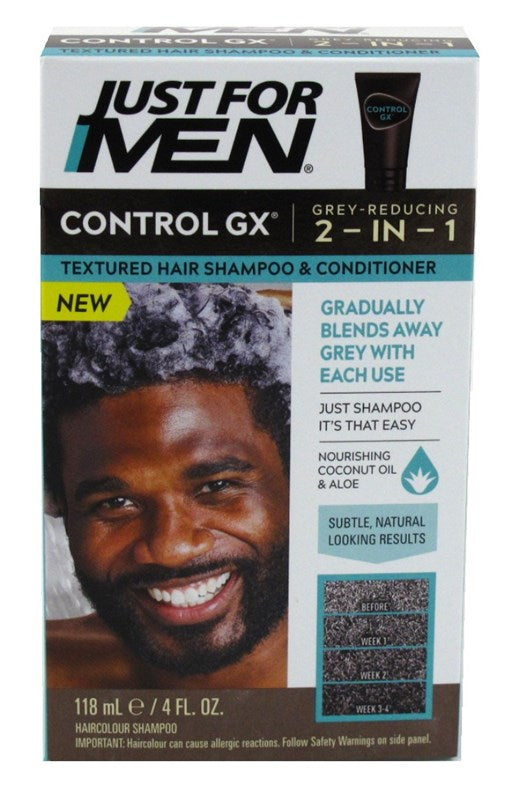 Just For Men Control Gx 4oz 2-In-1 Textured Shampoo & Cond