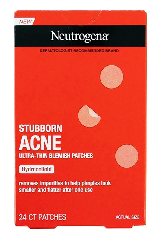 Neutrogena Stubborn Acne Ultra Thin Blemish Patches 24 Count