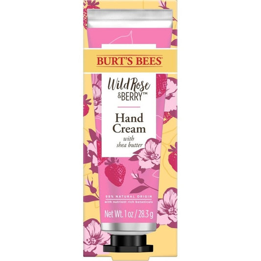 Burts Bees Hand Cream Wild Rose & Berry 1oz
