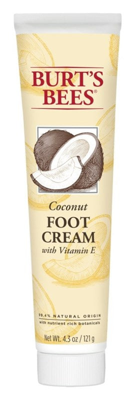Burts Bees Foot Cream Coconut With Vitamin E 4.3oz