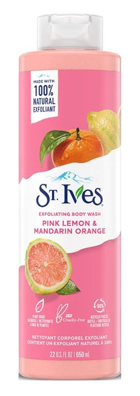 St Ives Body Wash Pink Lemon And Mandarin Orange 22oz