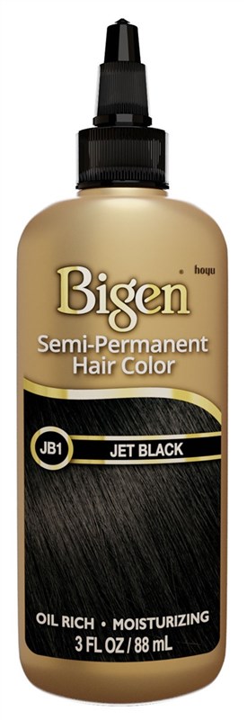 Bigen Semi-Permanent Haircolor #Jb1 Jet Black 3oz