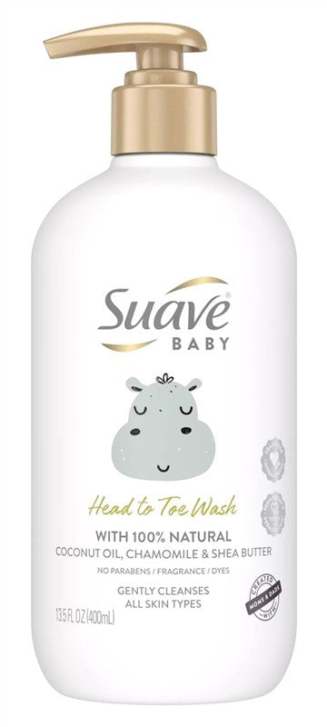 Suave Baby Head To Toe Wash 13.5oz