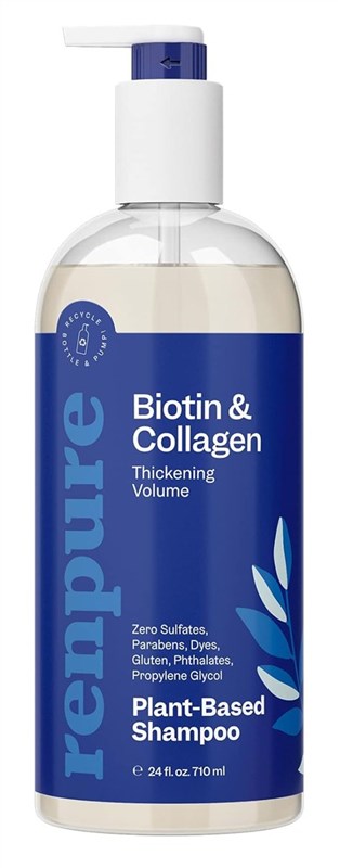 Renpure Biotin & Collagen Shampoo 24oz