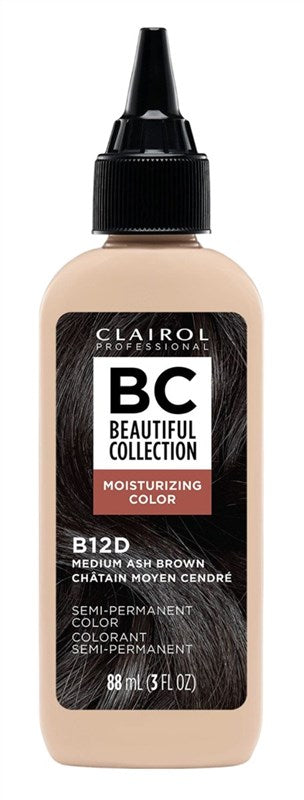 Clairol Beautiful Coll. #B12D Medium Ash Brown 3oz