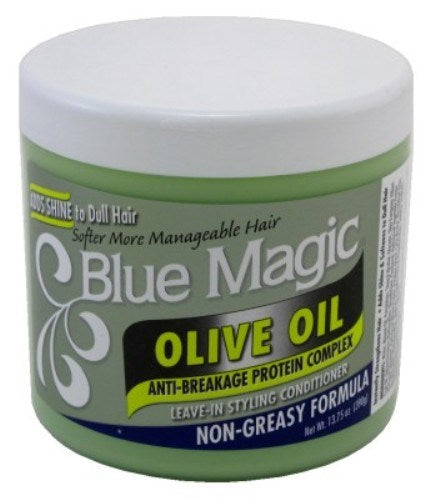 Blue Magic Leave-In Condition Olive Oil Styling 13.75oz