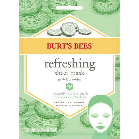 Burts Bees Sheet Mask Refreshing Cucumber (1PC)
