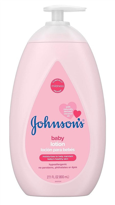 Johnsons Baby Lotion 27.1oz Pump