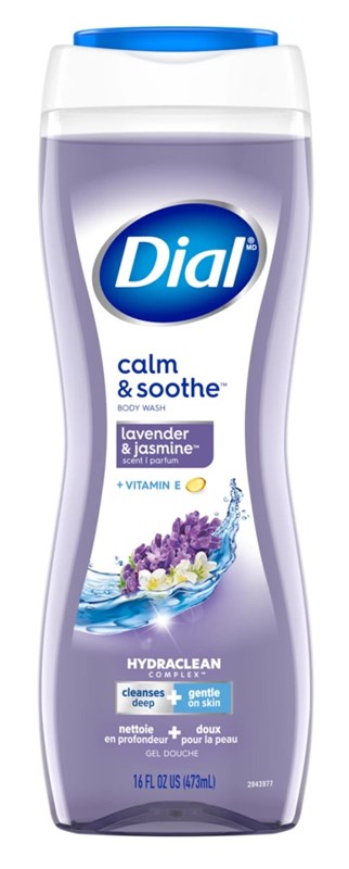 Dial Body Wash Lavender & Jasmine 16oz Calm & Soothe