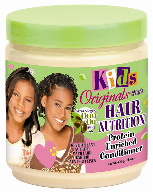 Africas Best Kids Orig Cond. Hair Nutrition 15oz Jar