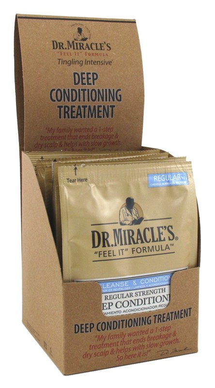 Dr. Miracles Deep Cond Regular Strength Pks 1.75oz (12in)