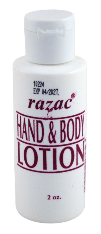 Razac Hand & Body Lotion 2oz (12in)