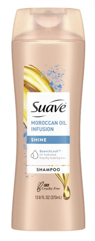 Suave Shampoo Moroccan Oil Infusion Shine 12.6oz