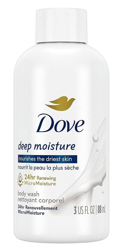Dove Body Wash 3oz Deep Moisture (12in)