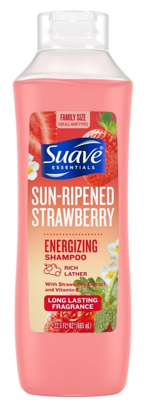 Suave Shampoo Sunripened Strawberry 22.5oz