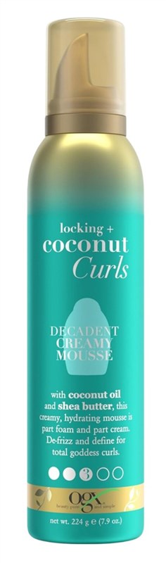 Ogx Coconut Curls Decadent Creamy Mousse 7.9oz