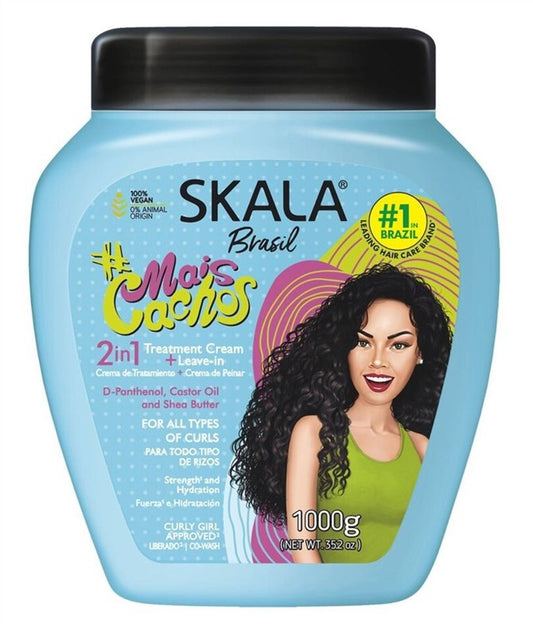Skala Mais Cachos 2-In-1 Leave -In Treatment Cream 35.2oz