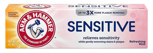 Arm & Hammer Toothpaste Sensitive Refresh Mint 4.5oz