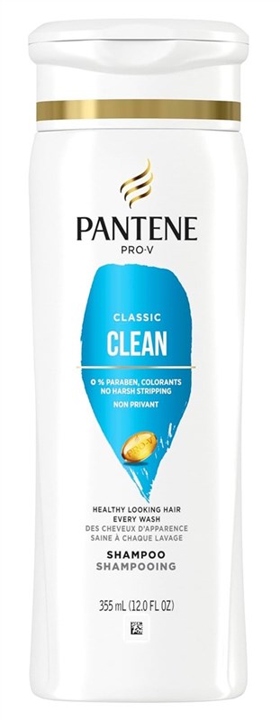 Pantene Shampoo Classic Clean 12oz