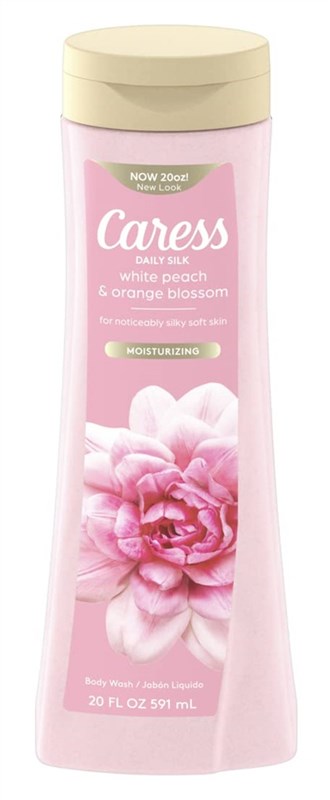 Caress Body Wash Daily Silk Wt Peach & Orange Blossom 20oz