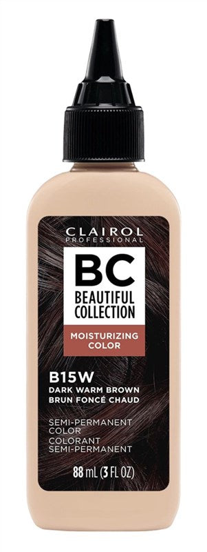 Clairol Beautiful Coll. #B15W Dark Warm Brown 3oz