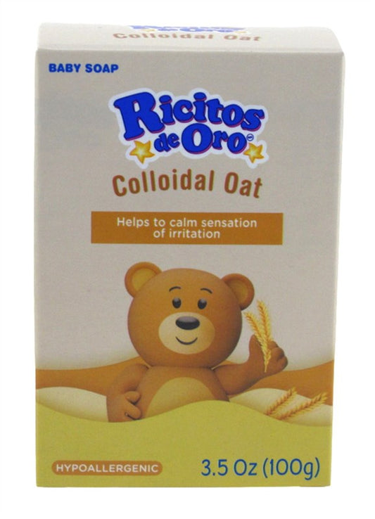Ricitos De Oro Baby Soap Bar Colloidal Oat 3.5oz