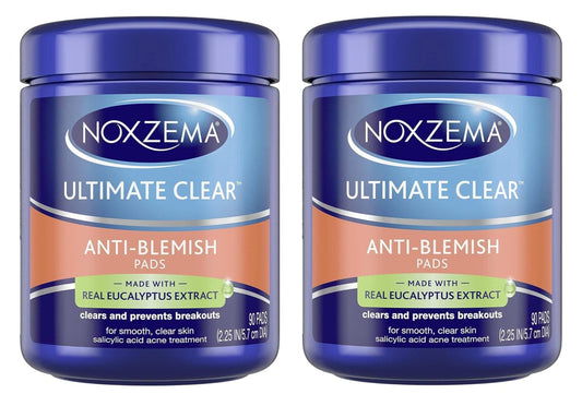 Noxzema Ult-Clear Anti-Blemish Pads 90 Count
