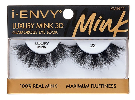 Kiss I Envy Luxury Mink 3D 22 Lashes