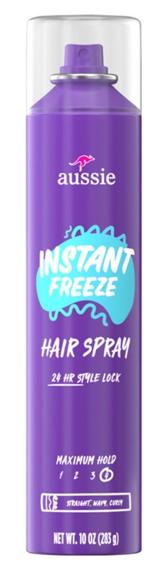 Aussie Hairspray Instant Freeze Max Hold 10oz