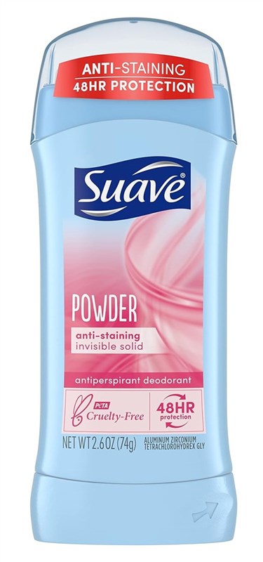 Suave Deodorant 2.6oz 48Hr Powder Invisible Solid