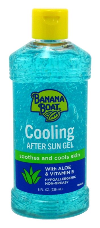Banana Boat Aloe After Sun Gel 8oz Cooling With Vitamin-E