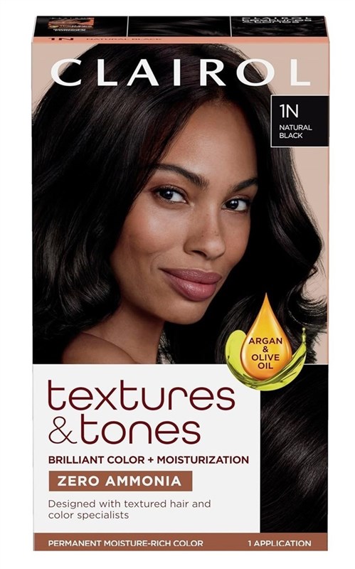 Clairol Text & Tone Kit #1N Natural Black