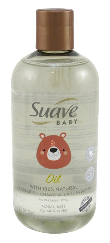 Suave Baby Oil 12oz .