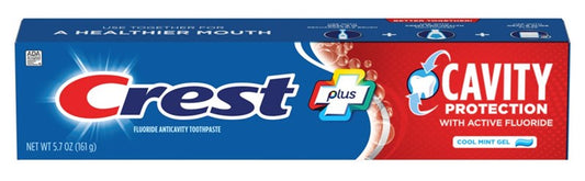 Crest Toothpaste 5.7oz Cavity Protection Plus Cool Mint Gel