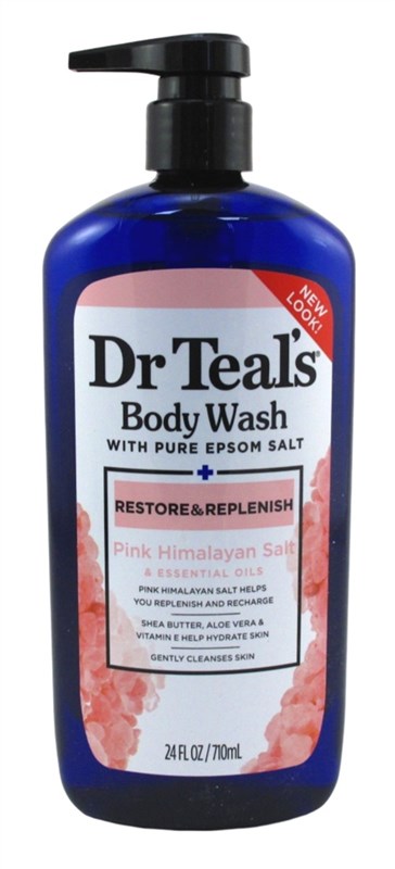 Dr Teals Body Wash Restore & Replenish Pink Himalayan 24oz