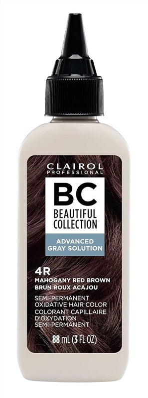 Clairol Beautiful Ags Coll. #4R Mahogany Red Brown 3oz