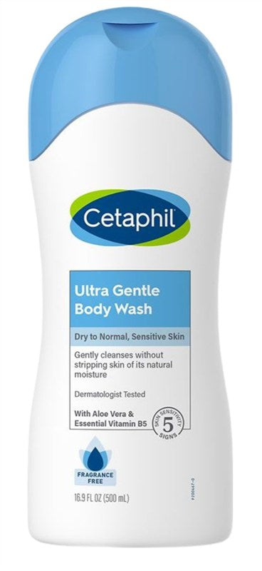 Cetaphil Body Wash Ultra Gentle 16.9oz Dry To Normal