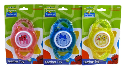 Sesame Beginnings Teether Toy 0-18 Months Asst (12in)