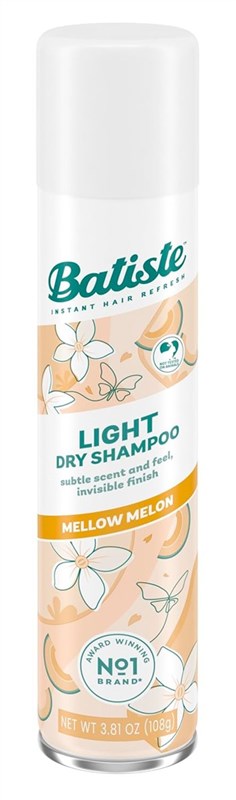 Batiste Dry Shampoo Light Mellow Melon 3.81oz