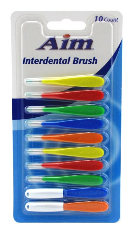 Aim Interdental Brush 10 Count (12in)