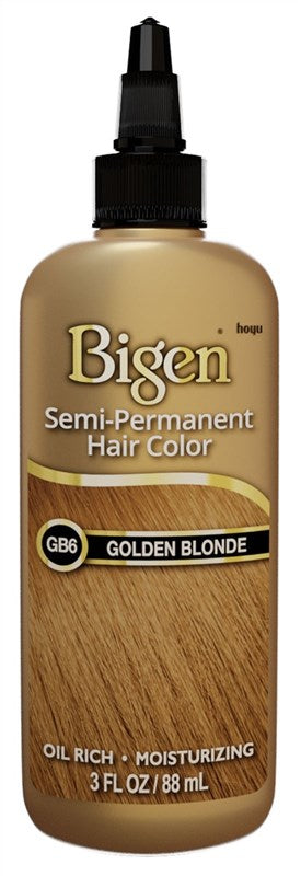 Bigen Semi-Permanent Haircolor #Gb6 Golden Blonde 3oz