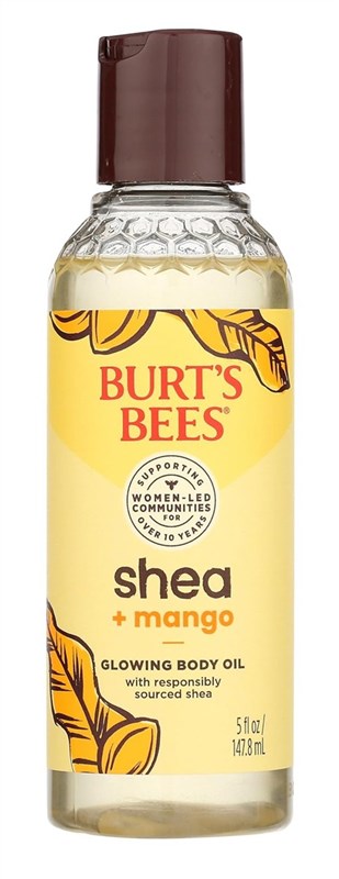 Burts Bees Shea + Mango Glowing Body Oil 5oz