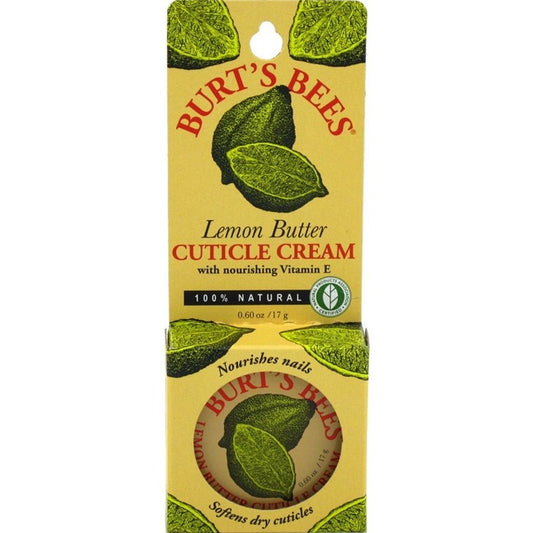 Burts Bees Cuticle Cream Lemon Butter With Vit E 0.6oz (1PC)
