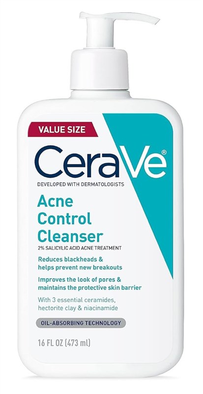 Cerave Acne Control Cleanser 16oz Pump Value Size