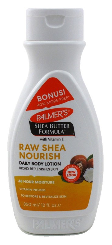 Palmers Raw Shea Nourish Body Lotion Daily 12oz Bonus