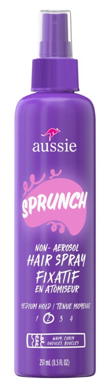 Aussie Hairspray Sprunch Non- Aerosol Medium Hold 8.5oz